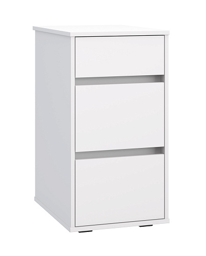 Тумба Оскар ОС-10 белый структурный