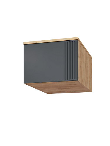 Антресоль Эмилия ЭЛ-53 дуб крафт золотой/графит