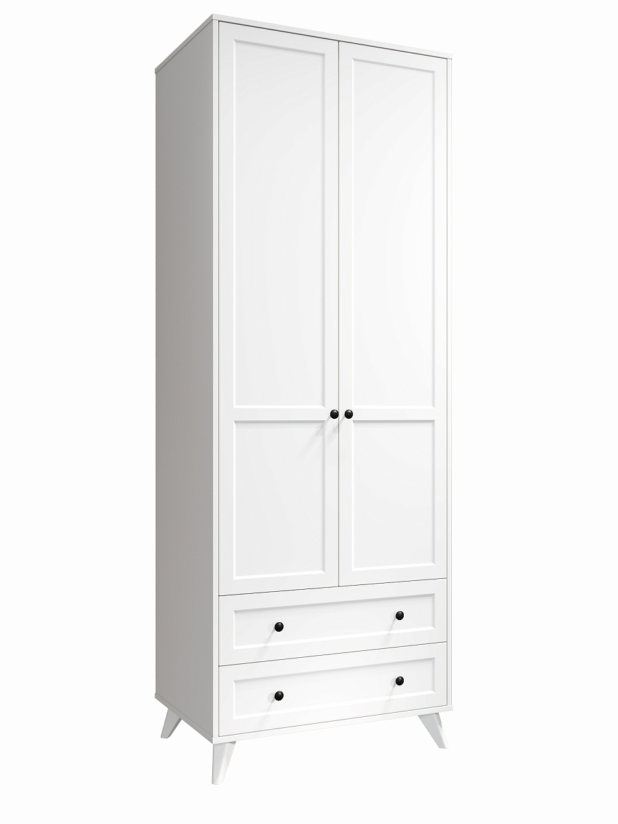 Шкаф Вильям ВМ-11 белый бриллиант/бланж