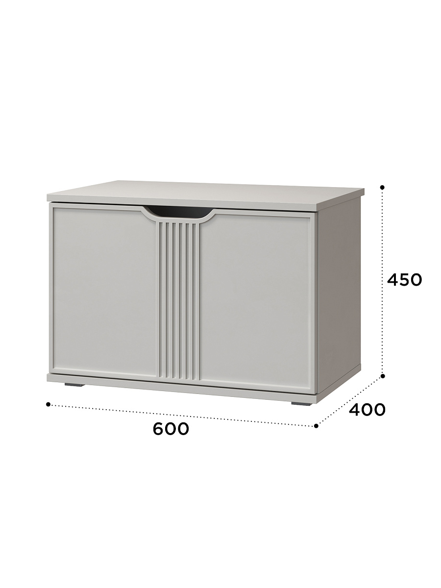 Тумба Эмилия ЭЛ-4 кашемир/шарли керамика