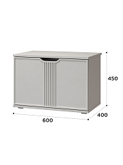 Тумба Эмилия ЭЛ-4 кашемир/шарли керамика