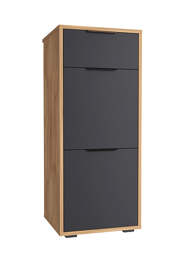 Тумба Оптима ОП-08 дуб крафт золотой/графит