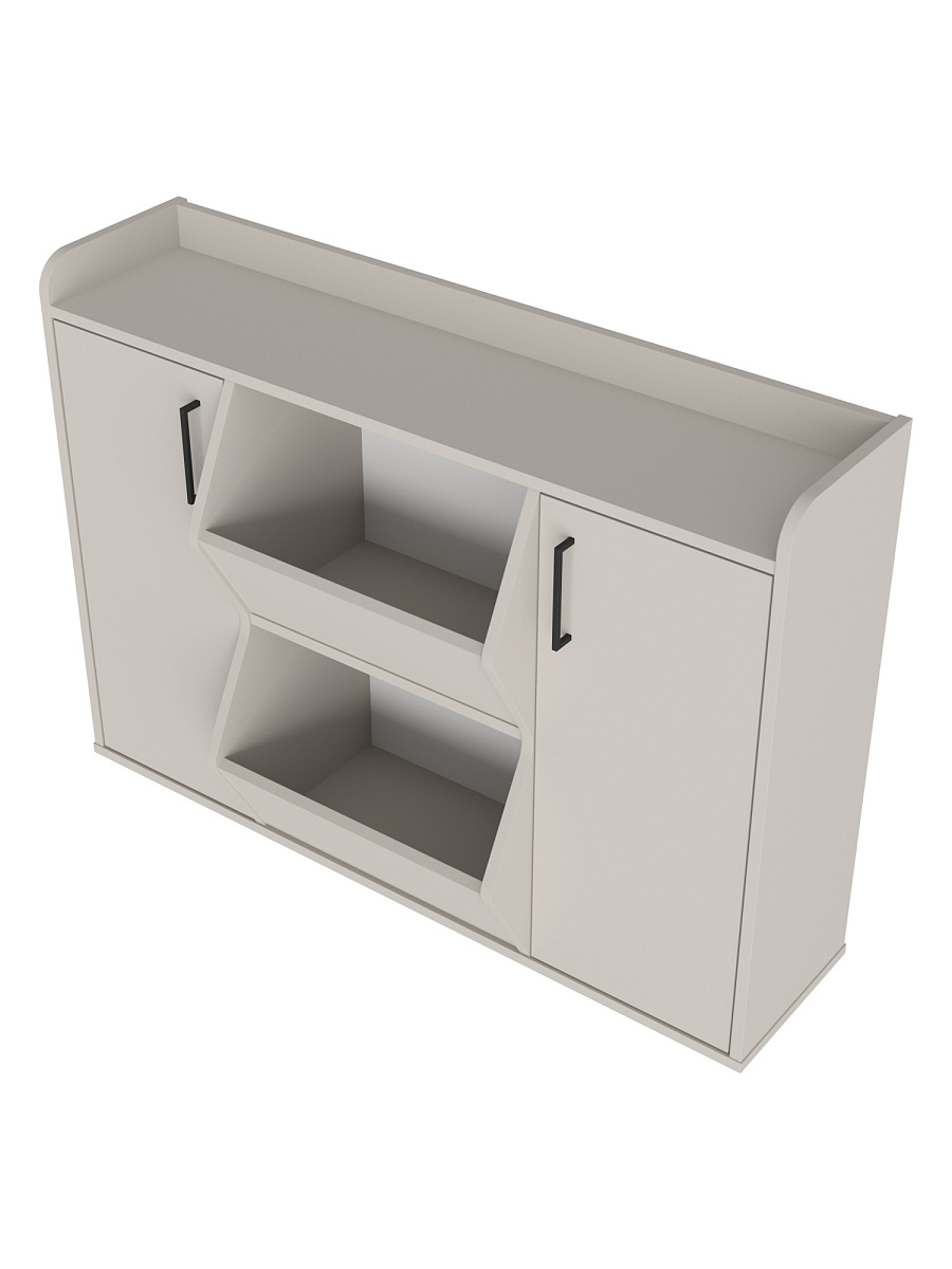 Тумба Т-14 глиняный серый