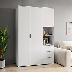 Комплект мебели Оптима ОП-110 белый структурный/меренга