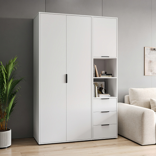 Комплект мебели Оптима ОП-110 белый структурный/меренга