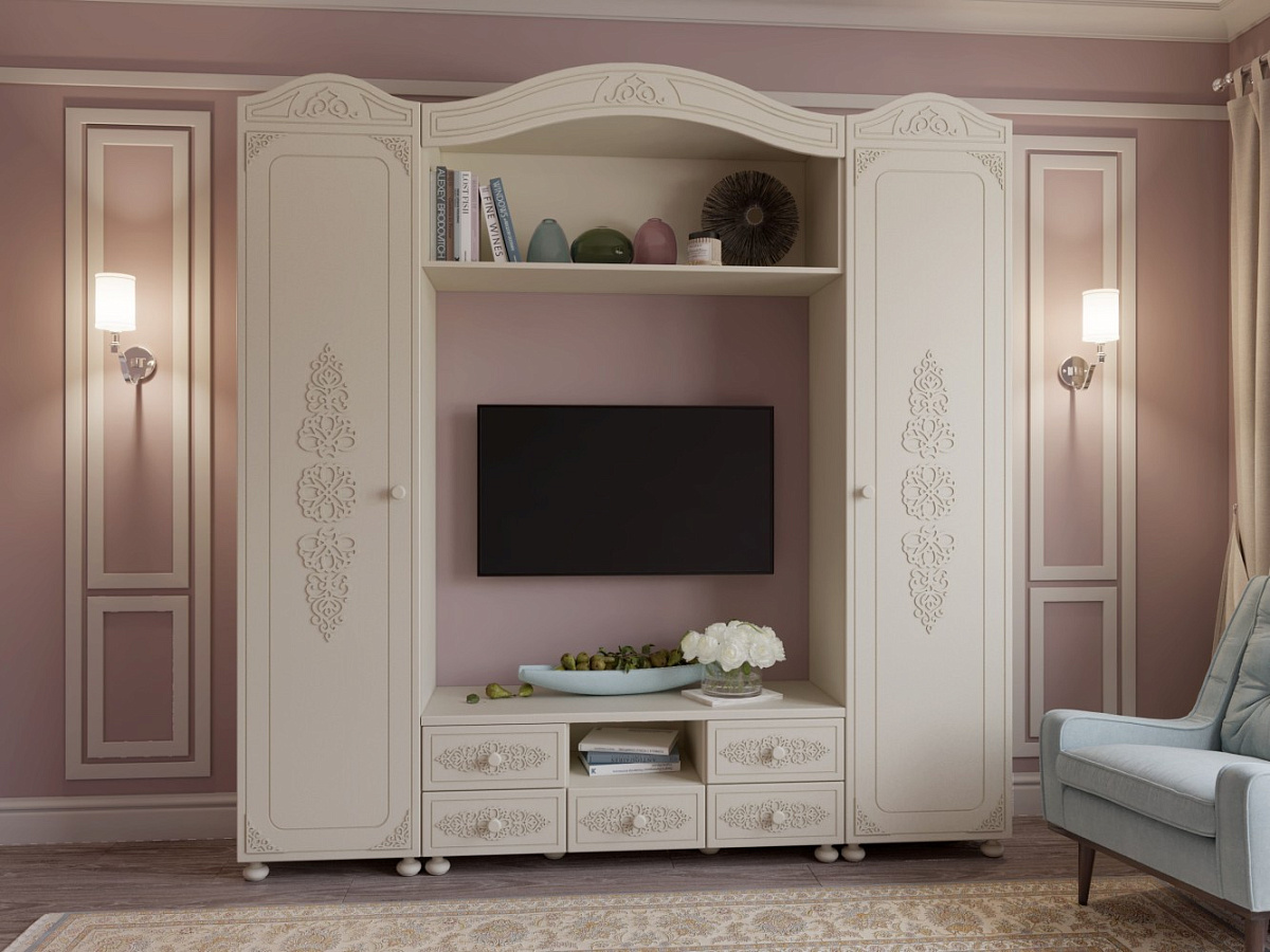 Полка Ассоль плюс АС-57 ваниль