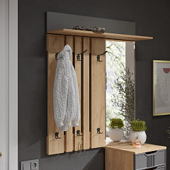 Зеркало Эмилия ЭЛ-5 дуб крафт золотой