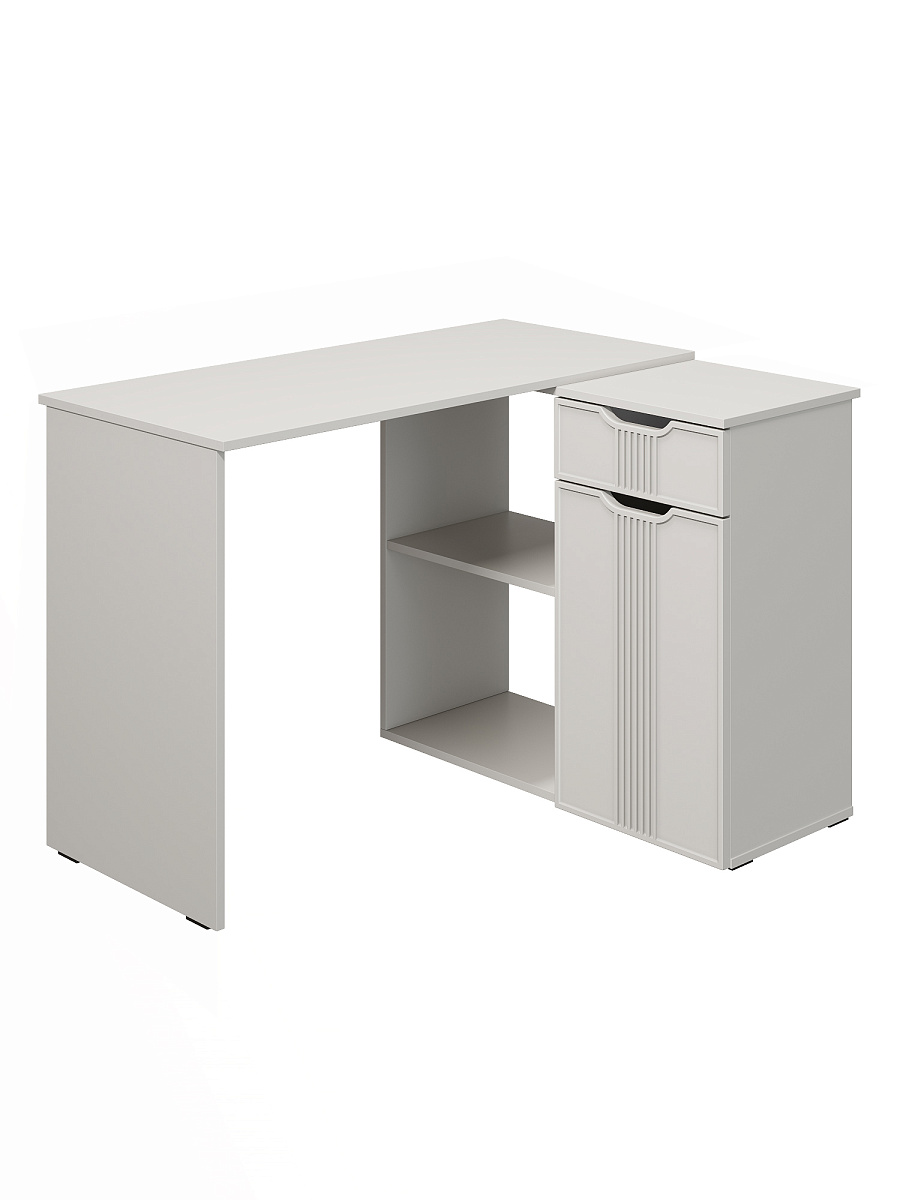 Стол угловой Эмилия ЭЛ-46 кашемир/шарли керамика