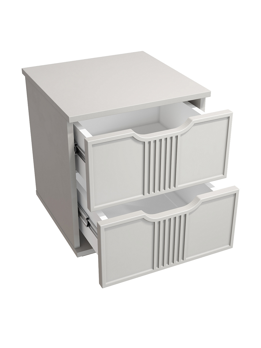 Тумба прикроватная Эмилия ЭЛ-25 кашемир/шарли керамика