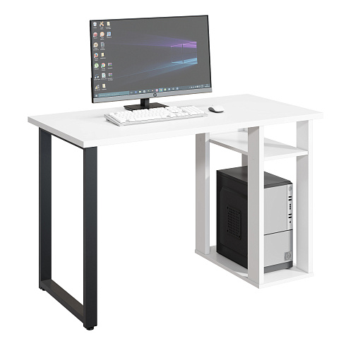 Стол С-601 (1200х600) белый структурный 