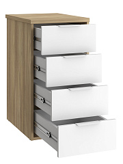 Тумба К-53 блэквуд ячменный/меренга