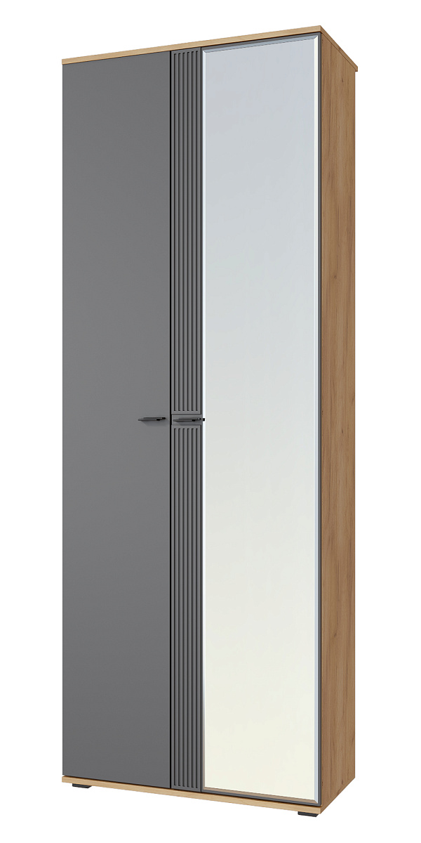 Шкаф для одежды Эмилия ЭЛ-13К комбинированный дуб крафт золотой/графит