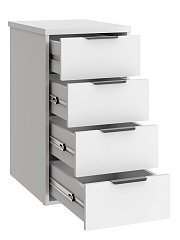 Тумба К-52 белый структурный/меренга