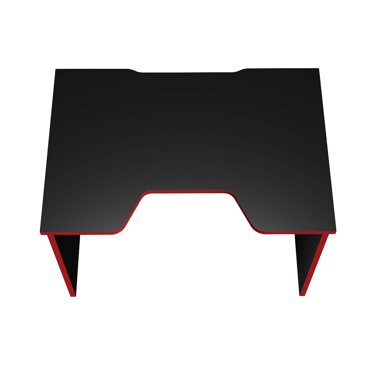 Геймерский стол С-241 черный/красный (1100х750)