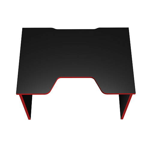 Геймерский стол С-241 черный/красный (1100х750)