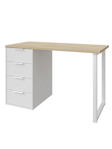 С-410 блэквуд ячменный/белый структурный/меренга (1200*550 белая опора)