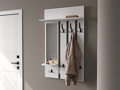 Вешалка настенная ВН-10 белый структурный/меренга