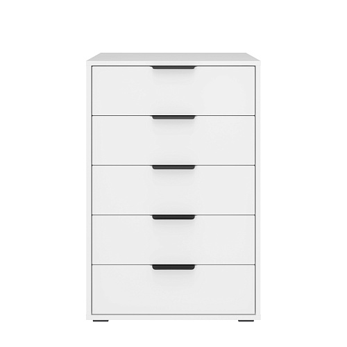 Комод Оптима ОП-05 белый структурный/меренга