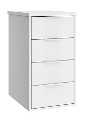 Тумба К-53 белый структурный/меренга