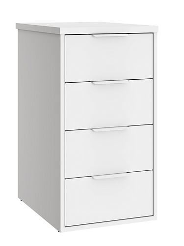 Тумба К-53 белый структурный/меренга