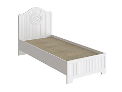 Кровать Монблан МБ-66К (1900х900) белое дерево