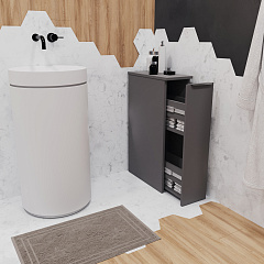 Тумба К-40 серый графит