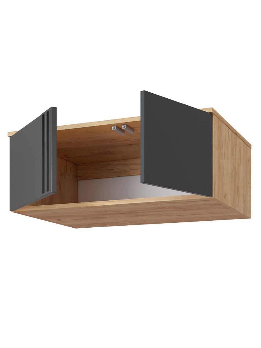 Антресоль Эмилия ЭЛ-54 дуб крафт золотой/графит