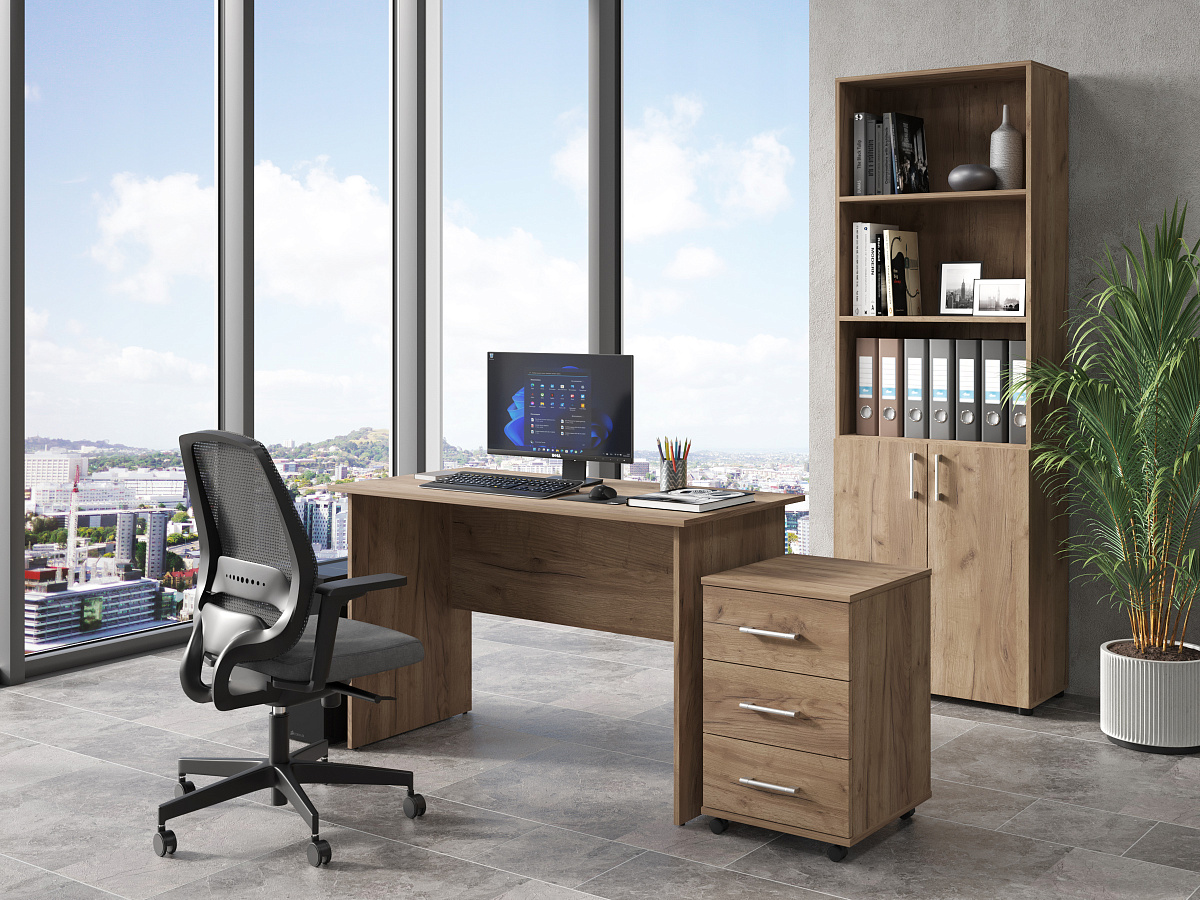 Тумба ОФ-22 дуб крафт табачный