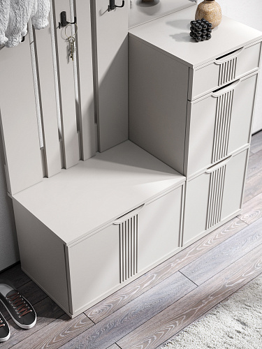 Тумба Эмилия ЭЛ-3 кашемир/шарли керамика