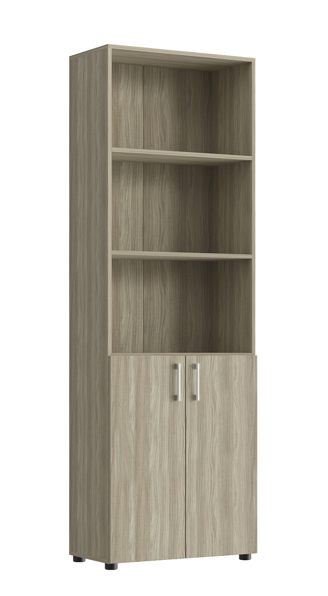 Шкаф-пенал открытый ОФ-301К блэквуд сатиновый