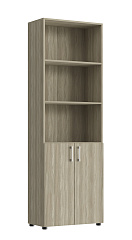 Шкаф-пенал открытый ОФ-301К блэквуд сатиновый