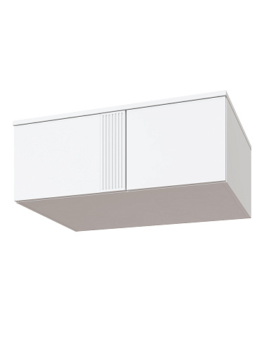 Антресоль Эмилия ЭЛ-54 белый структурный/меренга