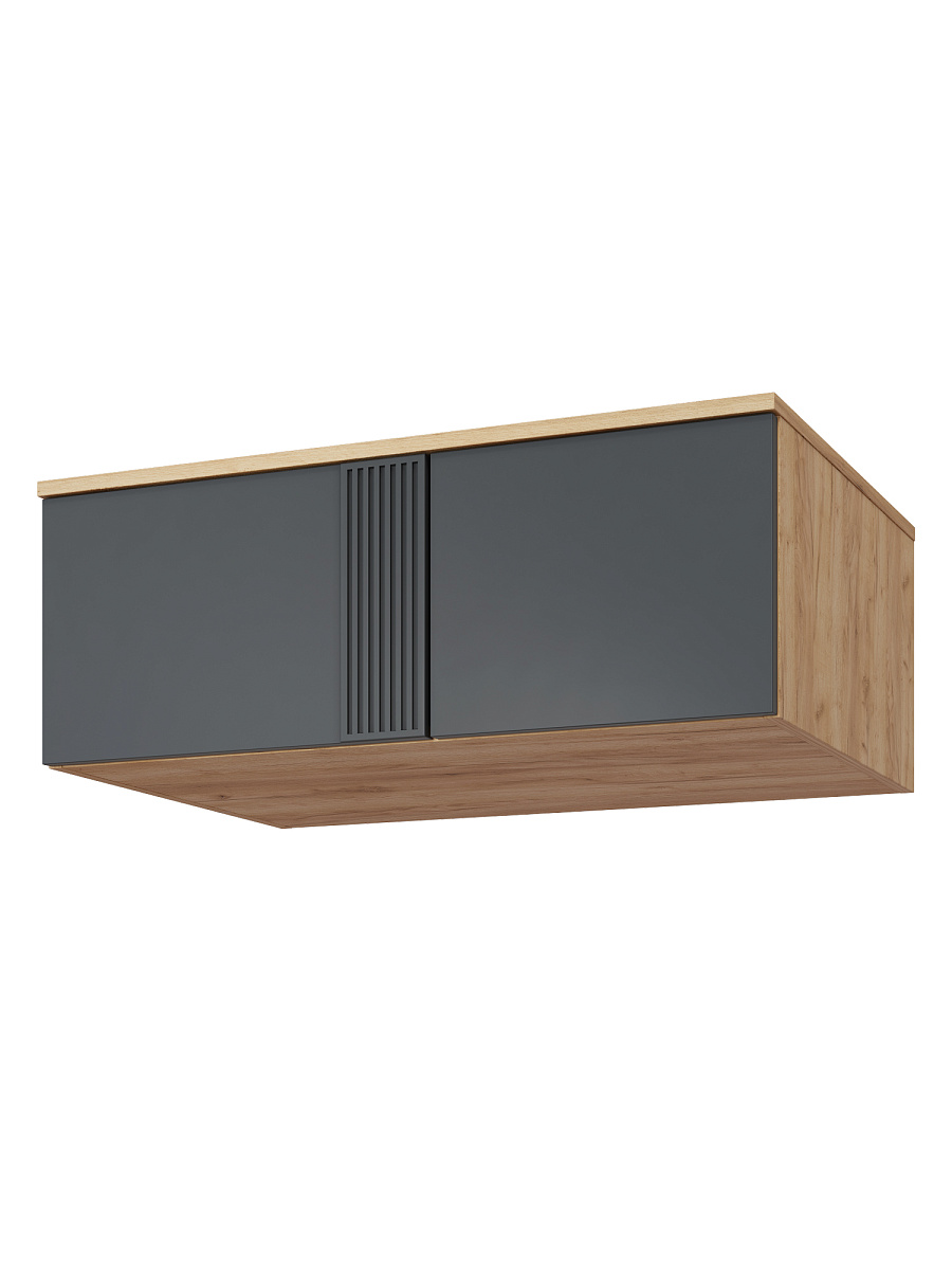 Антресоль Эмилия ЭЛ-54 дуб крафт золотой/графит