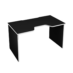 Геймерский стол С-240 черный/белый