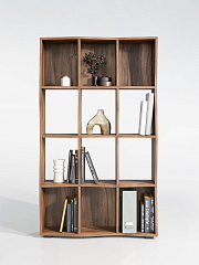 Стеллаж Контемпо КТ-02 дуб барокко янтарный