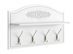 Вешалка Ассоль АС-72 белое дерево