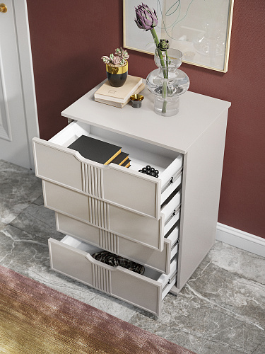 Комод Эмилия ЭЛ-19 кашемир/шарли керамика