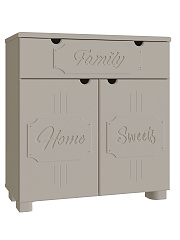 Тумба ДримСтар ДС-18 глиняный серый/риолит