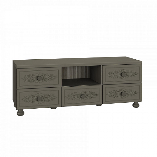 Тумба под ТВ Ассоль плюс АС-56 грей