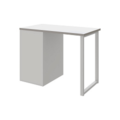 Стол С-414 белый структурный/меренга (1000х550)