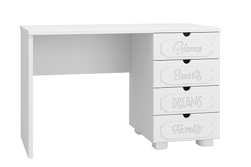 Стол письменный ДримСтар ДС-3 белое дерево