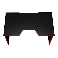 Геймерский стол С-240 черный/красный