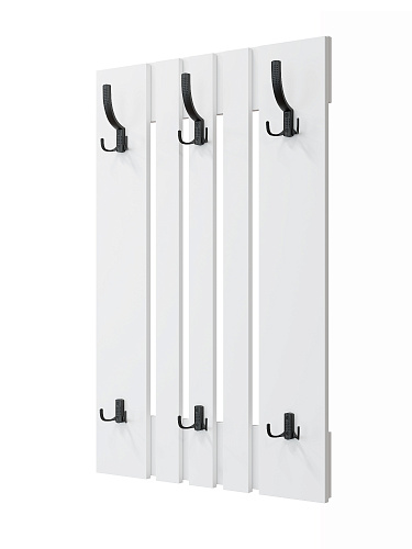 Вешалка Эмилия ЭЛ-6 белый структурный