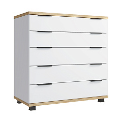 Комод Скайлайт СЛ-11К блэквуд ячменный/белый/меренга