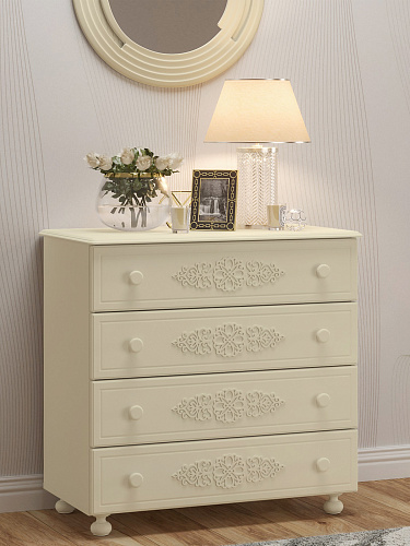 Комод Ассоль плюс АС-5 ваниль
