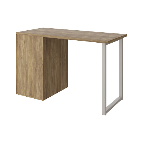 Стол С-410 блэквуд ячменный/меренга (1200х550 белая опора)