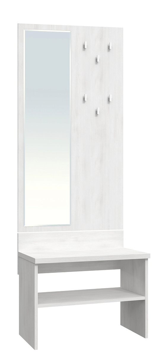 Тумба под чемодан Виктория ВИ-17 северное дерево светлое