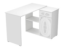 Стол угловой Ассоль АС-67 белое дерево