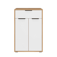 Комод Оптима ОП-06 дуб крафт золотой/меренга