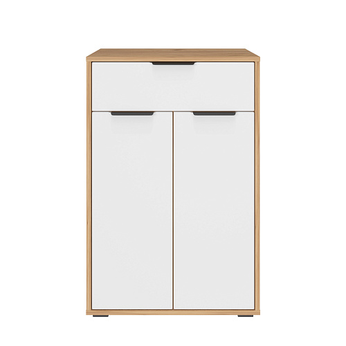 Комод Оптима ОП-06 дуб крафт золотой/меренга